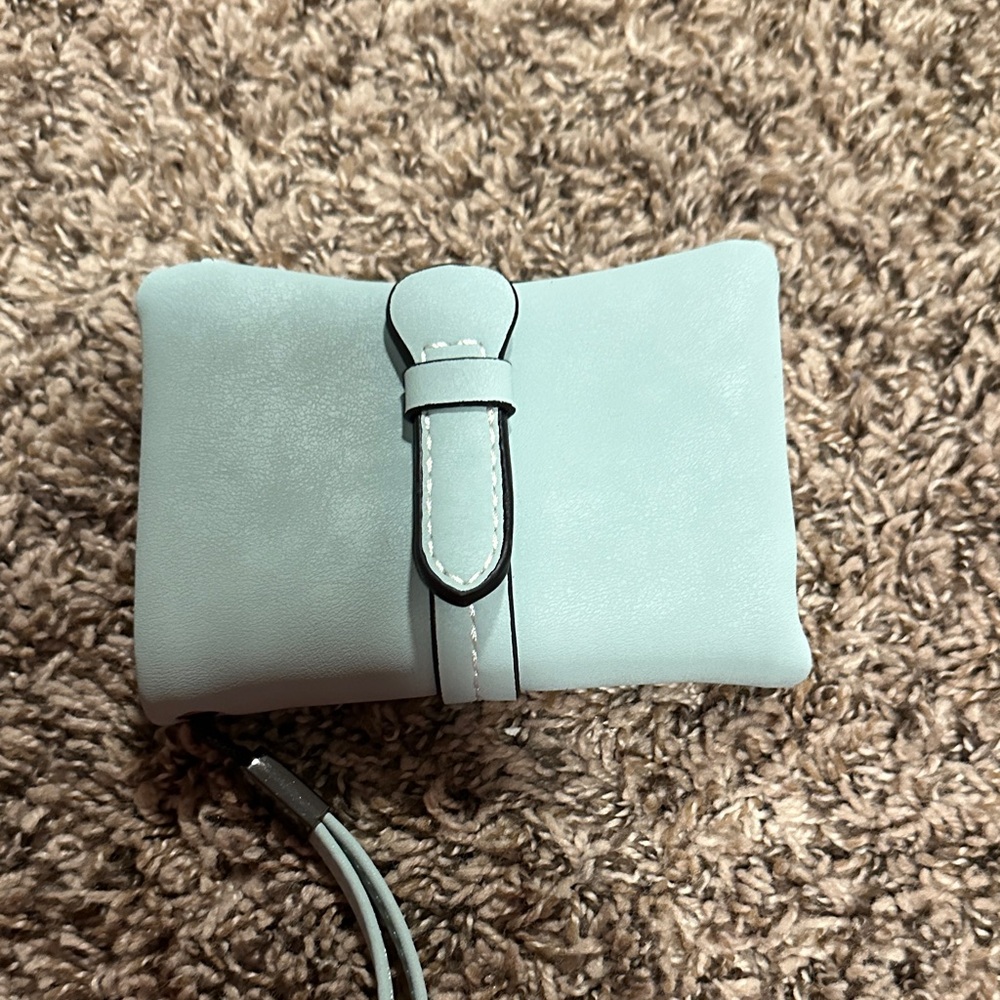 Elegant Light Blue Women's Wallet